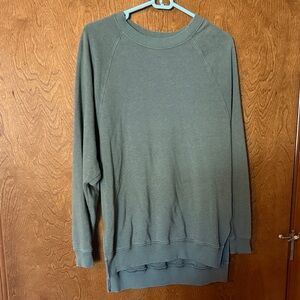 American Eagle Outfitters Olive Green Crewneck Sweatshirt